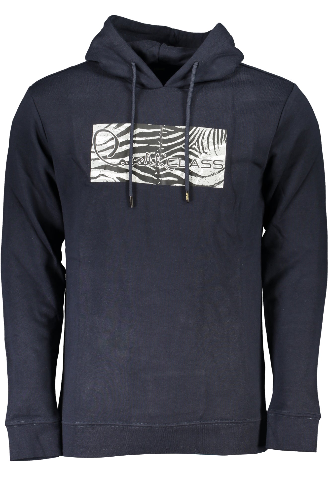 Sudadera con cremallera para hombre CAVALLI CLASS, azul