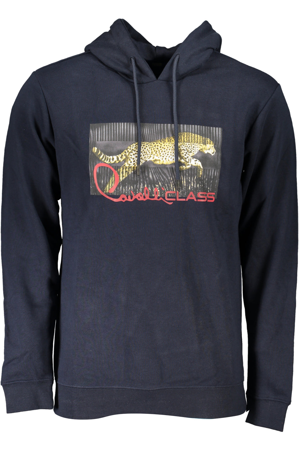 Sudadera con cremallera para hombre CAVALLI CLASS, azul