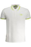 ""CAVALLI CLASS POLO MANICHE CORTE UOMO BIANCO""
