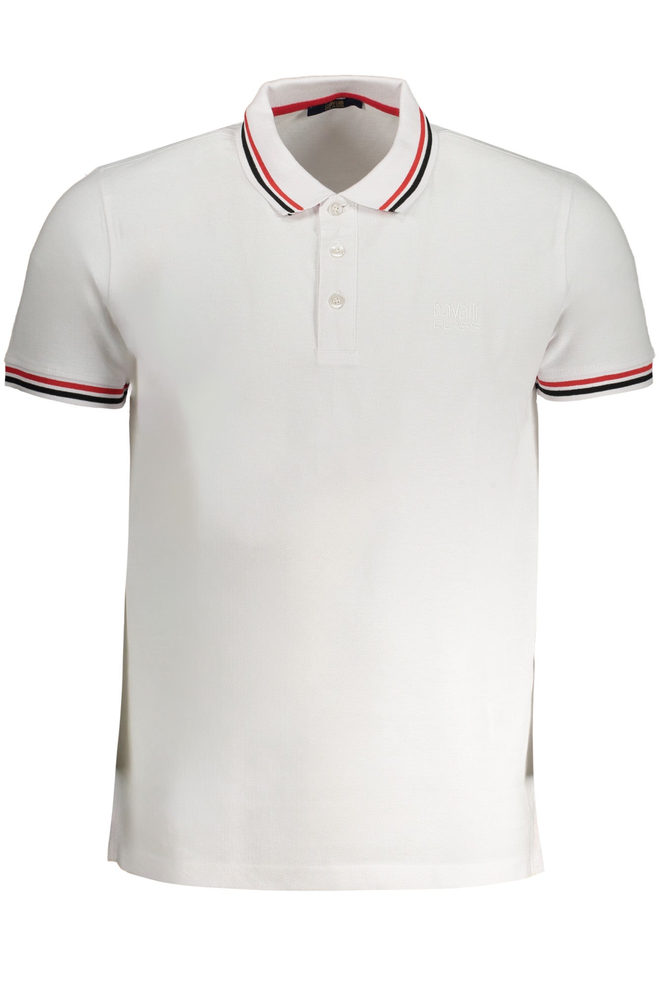 POLO DE MANGA CORTA PARA HOMBRE CAVALLI CLASS, COLOR BLANCO