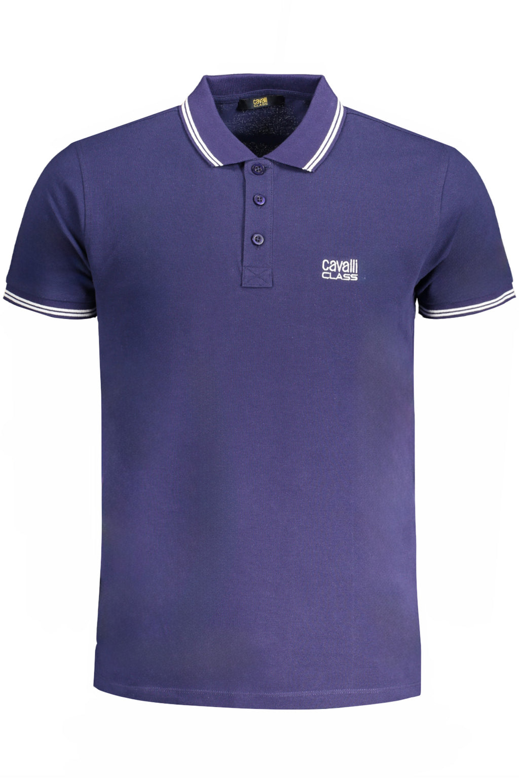 POLO DE MANGA CORTA PARA HOMBRE CAVALLI CLASS, AZUL