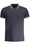 POLO DE MANGA CORTA PARA HOMBRE CAVALLI CLASS, AZUL