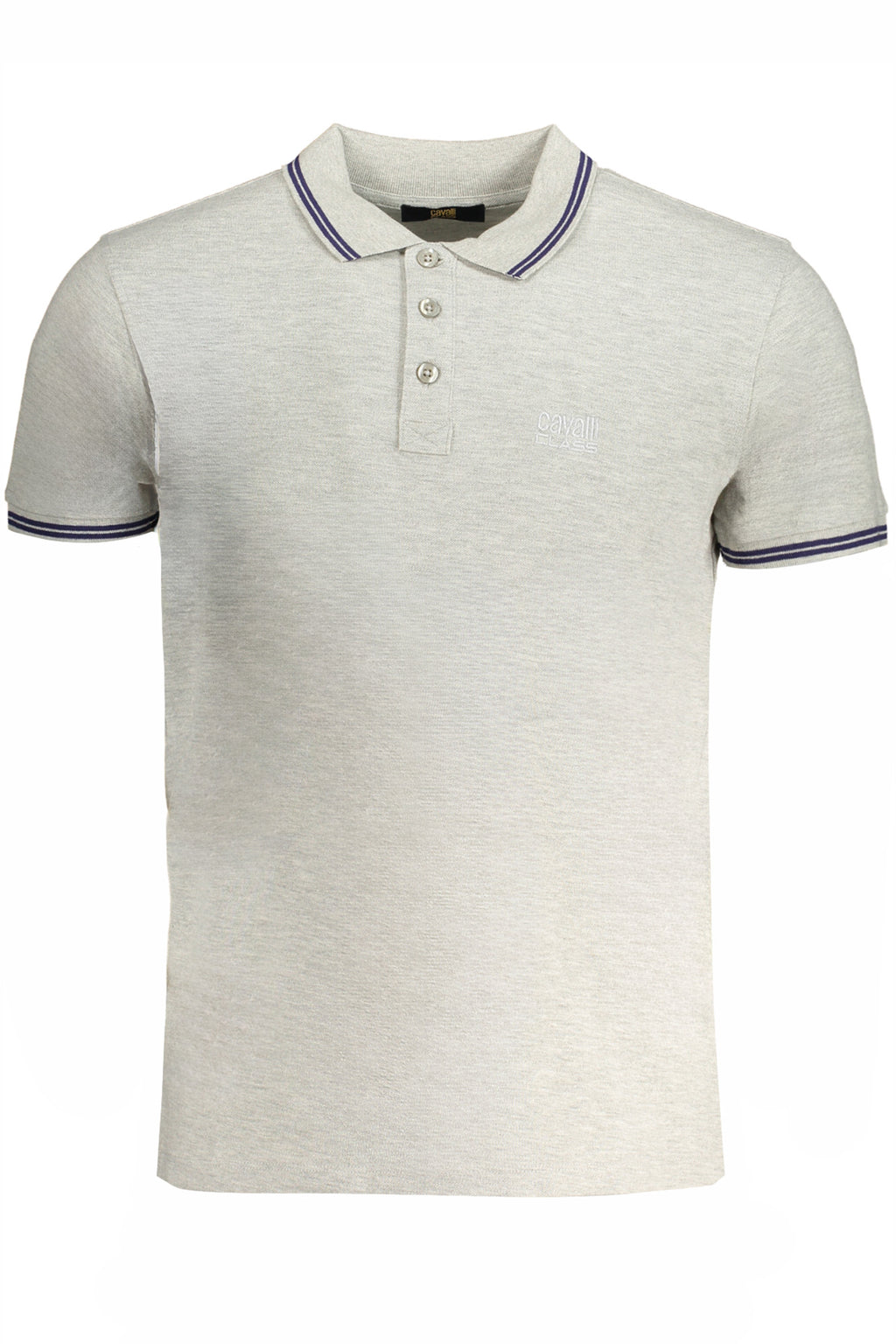 POLO DE MANGA CORTA PARA HOMBRE CAVALLI CLASS, GRIS