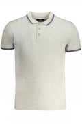 POLO DE MANGA CORTA PARA HOMBRE CAVALLI CLASS, GRIS