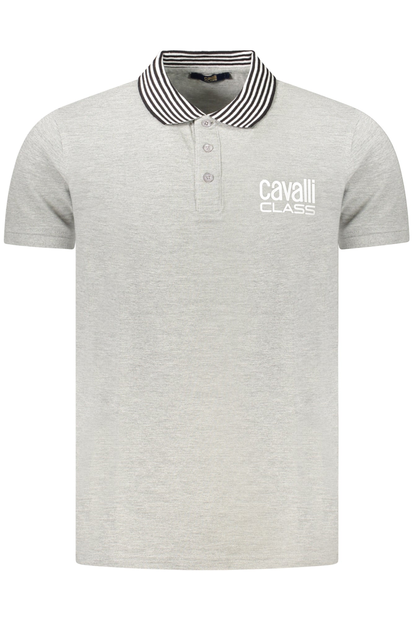 POLO DE MANGA CORTA PARA HOMBRE CAVALLI CLASS, GRIS