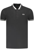 POLO DE MANGA CORTA PARA HOMBRE CAVALLI CLASS, NEGRO