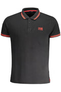 ""CAVALLI CLASS POLO MANICHE CORTE UOMO NERO""