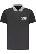 POLO DE MANGA CORTA PARA HOMBRE CAVALLI CLASS, NEGRO