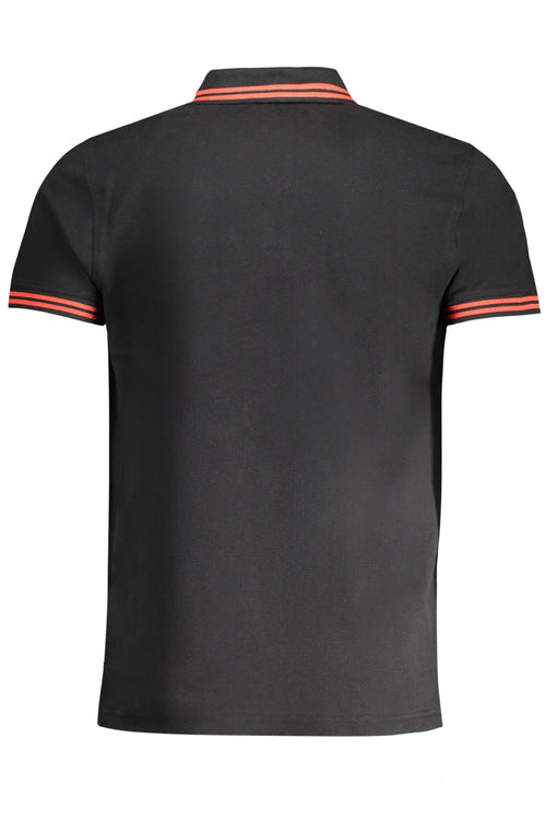 ""CAVALLI CLASS POLO MANICHE CORTE UOMO NERO""