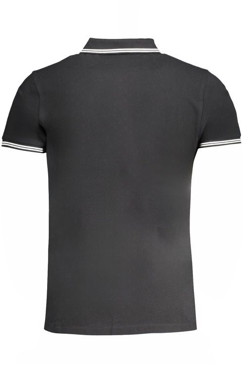 ""CAVALLI CLASS POLO MANICHE CORTE UOMO NERO""