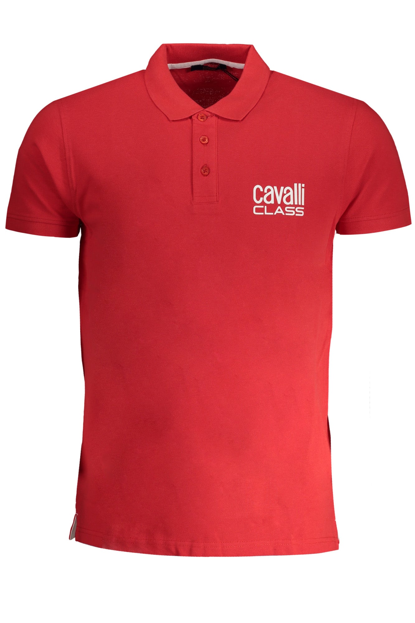 ""CAVALLI CLASS POLO MANICHE CORTE UOMO ROSSO""