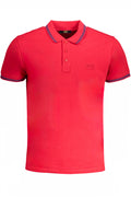 POLO DE MANGA CORTA PARA HOMBRE CAVALLI CLASS, ROJO