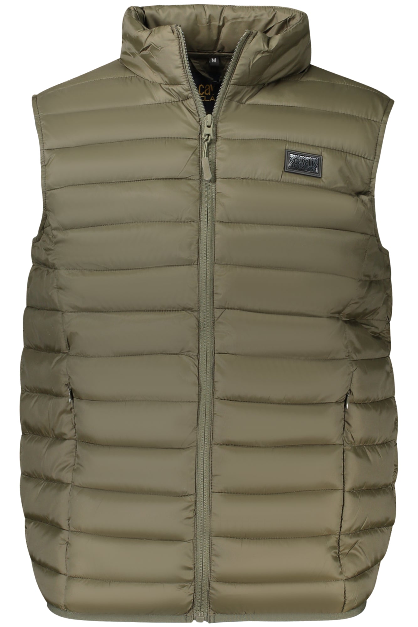 ÄRMELOSE HERRENWESTE SCHWARZ CAVALLI CLASS