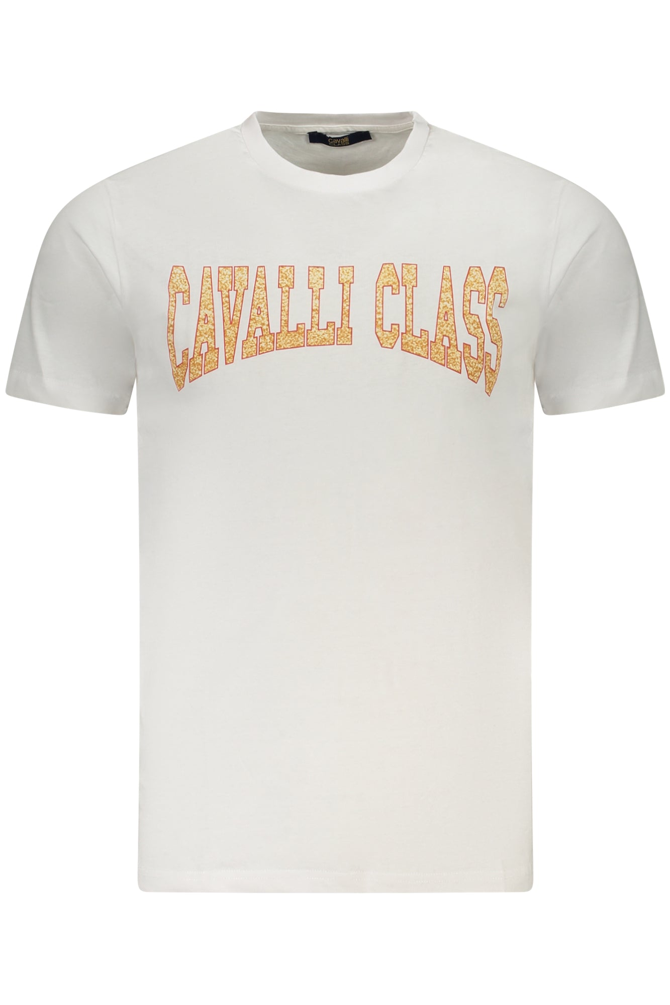CAMISETA DE MANGA CORTA PARA HOMBRE CAVALLI CLASS, COLOR BLANCO