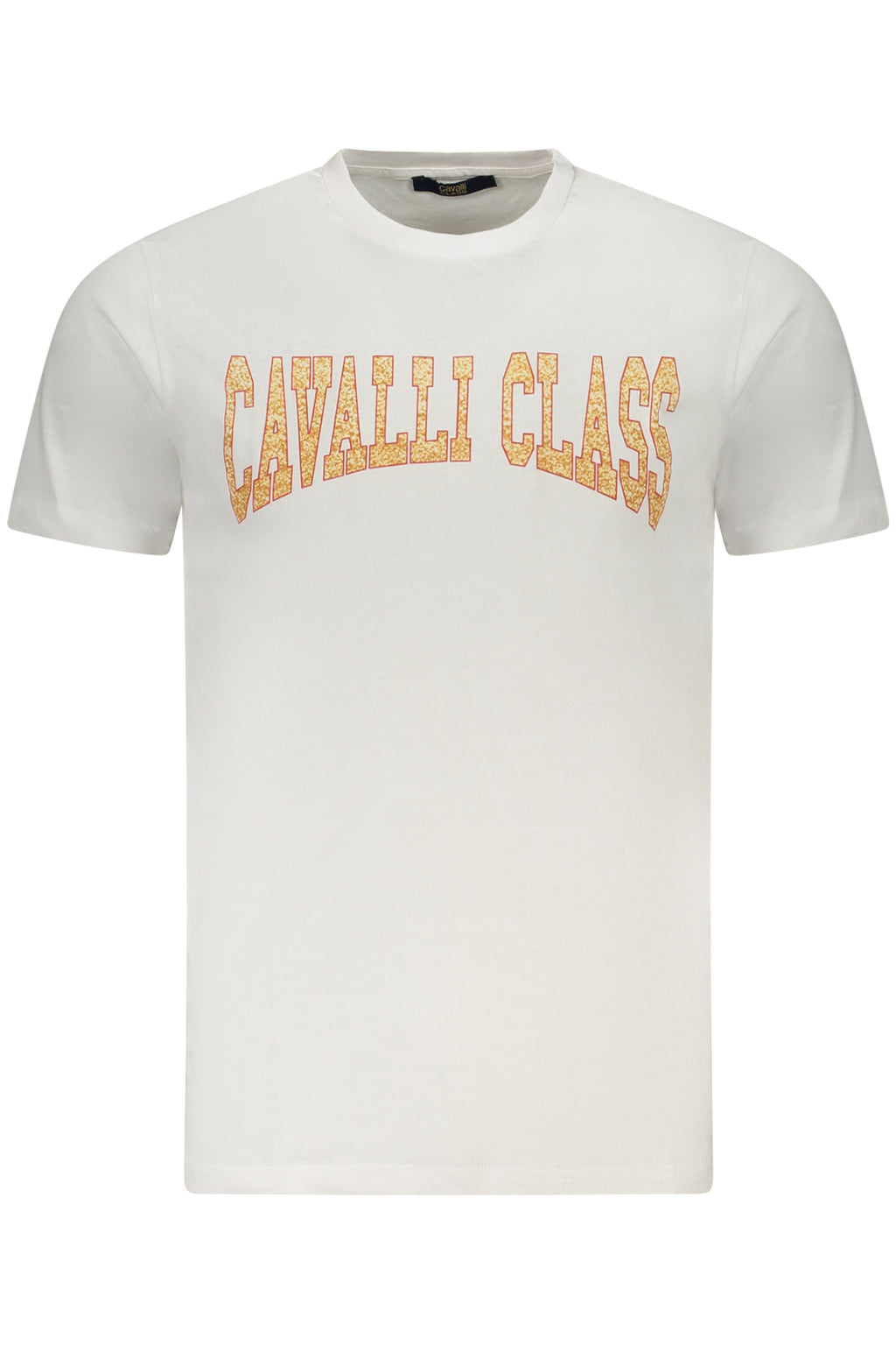 CAMISETA DE MANGA CORTA PARA HOMBRE CAVALLI CLASS, COLOR BLANCO