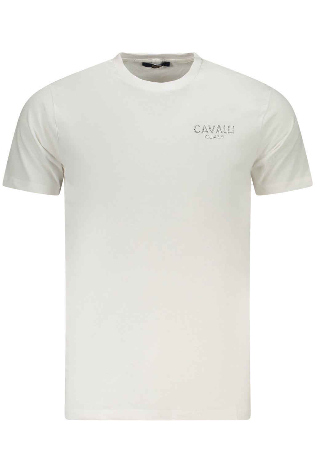 CAMISETA DE MANGA CORTA PARA HOMBRE CAVALLI CLASS, COLOR BLANCO