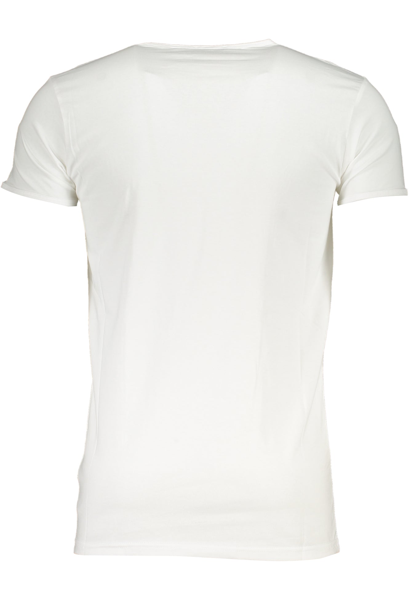 CAMISETA DE MANGA CORTA PARA HOMBRE CAVALLI CLASS, COLOR BLANCO
