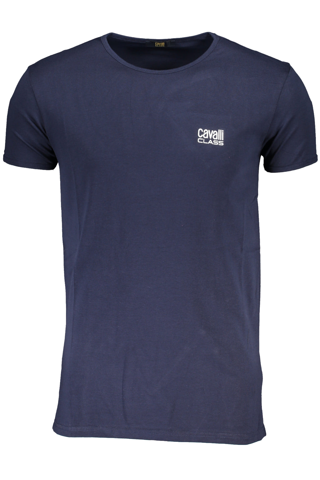 CAMISETA DE MANGA CORTA PARA HOMBRE CAVALLI CLASS AZUL
