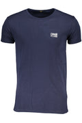 CAMISETA DE MANGA CORTA PARA HOMBRE CAVALLI CLASS AZUL