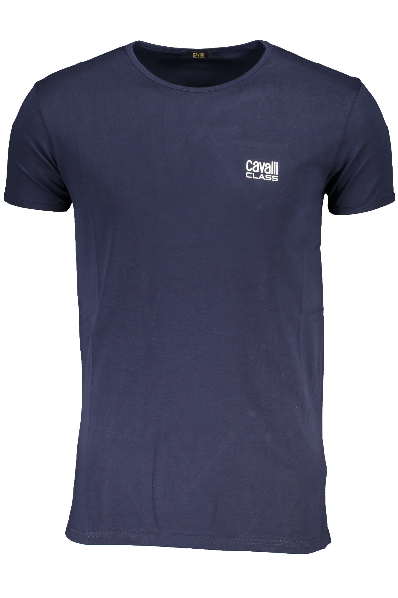 CAMISETA DE MANGA CORTA PARA HOMBRE CAVALLI CLASS AZUL