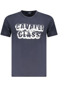 CAMISETA DE MANGA CORTA PARA HOMBRE CAVALLI CLASS AZUL