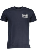 CAMISETA DE MANGA CORTA PARA HOMBRE CAVALLI CLASS AZUL