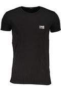 CAMISETA DE MANGA CORTA PARA HOMBRE CAVALLI CLASS NEGRA