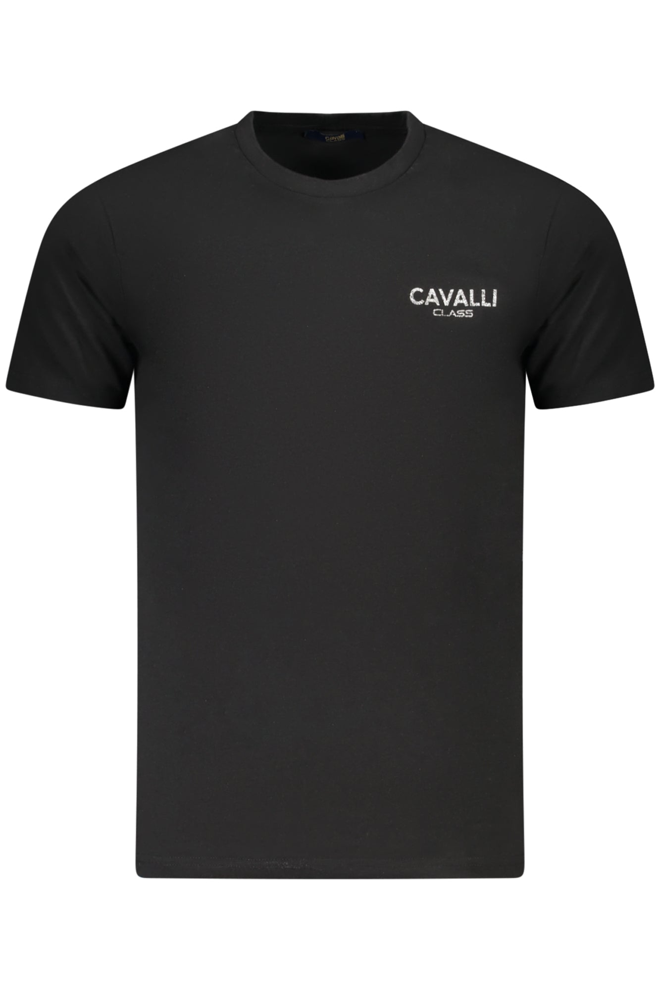 CAMISETA DE MANGA CORTA PARA HOMBRE CAVALLI CLASS NEGRA