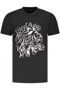 CAMISETA DE MANGA CORTA PARA HOMBRE CAVALLI CLASS NEGRA