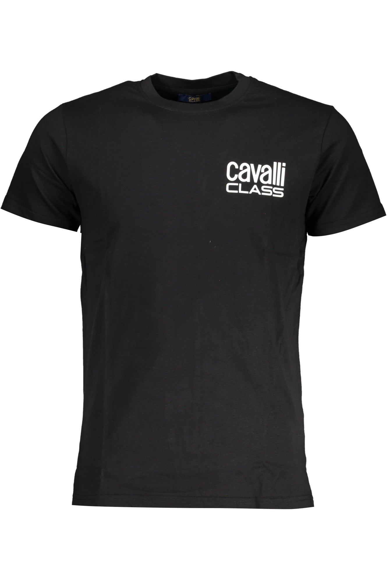 CAMISETA DE MANGA CORTA PARA HOMBRE CAVALLI CLASS NEGRA