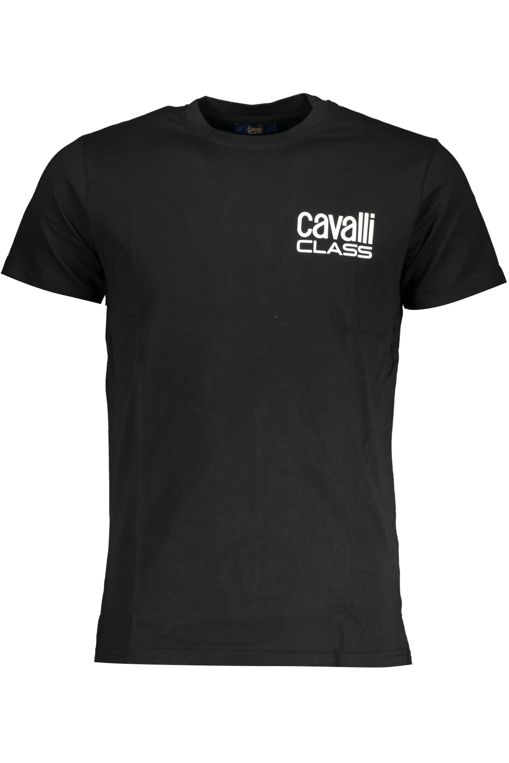CAMISETA DE MANGA CORTA PARA HOMBRE CAVALLI CLASS NEGRA