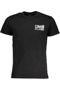 CAMISETA DE MANGA CORTA PARA HOMBRE CAVALLI CLASS NEGRA