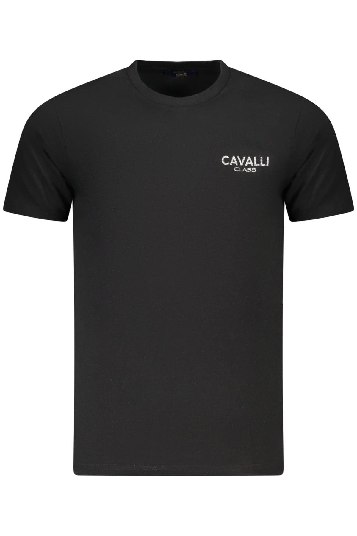 CAMISETA DE MANGA CORTA PARA HOMBRE CAVALLI CLASS NEGRA