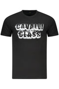 CAMISETA DE MANGA CORTA PARA HOMBRE CAVALLI CLASS NEGRA