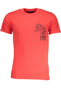 CAMISETA DE MANGA CORTA PARA HOMBRE CAVALLI CLASS, ROJA