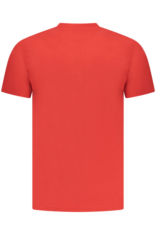 CAMISETA DE MANGA CORTA PARA HOMBRE CAVALLI CLASS, ROJA