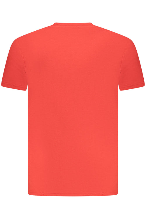 CAMISETA DE MANGA CORTA PARA HOMBRE CAVALLI CLASS, ROJA