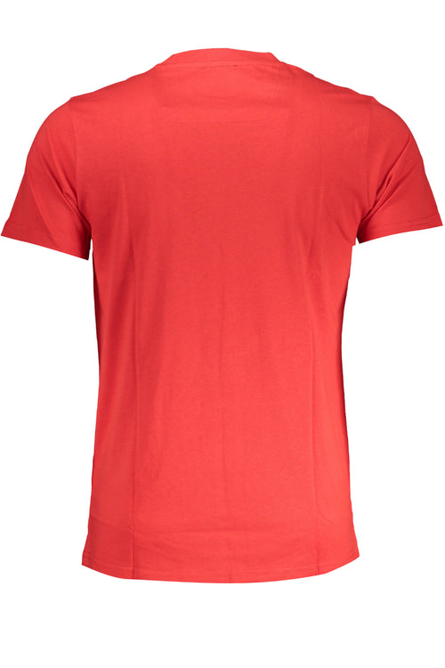 CAMISETA DE MANGA CORTA PARA HOMBRE CAVALLI CLASS, ROJA