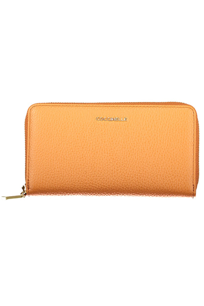 PORTEFEUILLE ORANGE POUR FEMME COCCINELLE