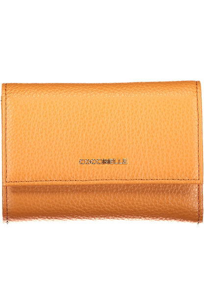 PORTEFEUILLE ORANGE POUR FEMME COCCINELLE