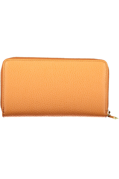 PORTEFEUILLE ORANGE POUR FEMME COCCINELLE