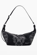 BOLSO MUNSTER CON CARA DE PÓKER DESIGUAL