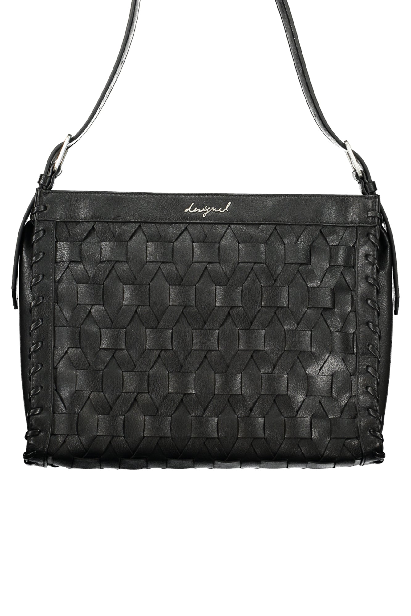 BOLSO BUXTON NEGRO DE ARGÓN DESIGUAL