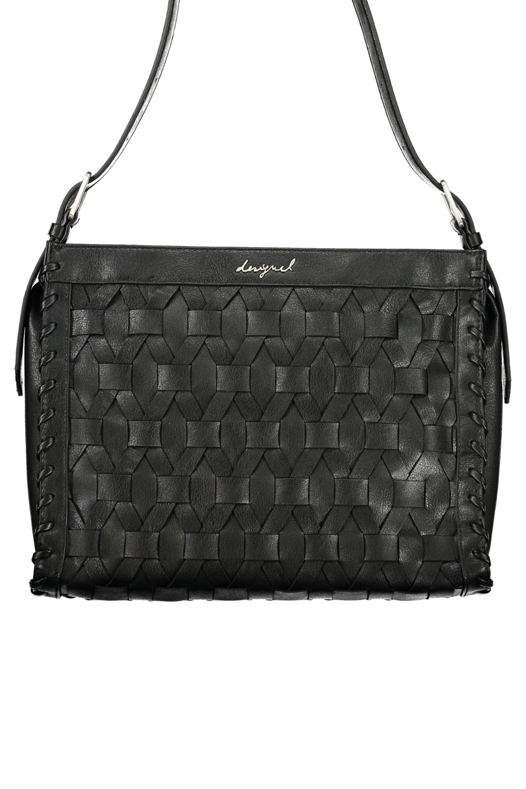 BOLSO BUXTON NEGRO DE ARGÓN DESIGUAL
