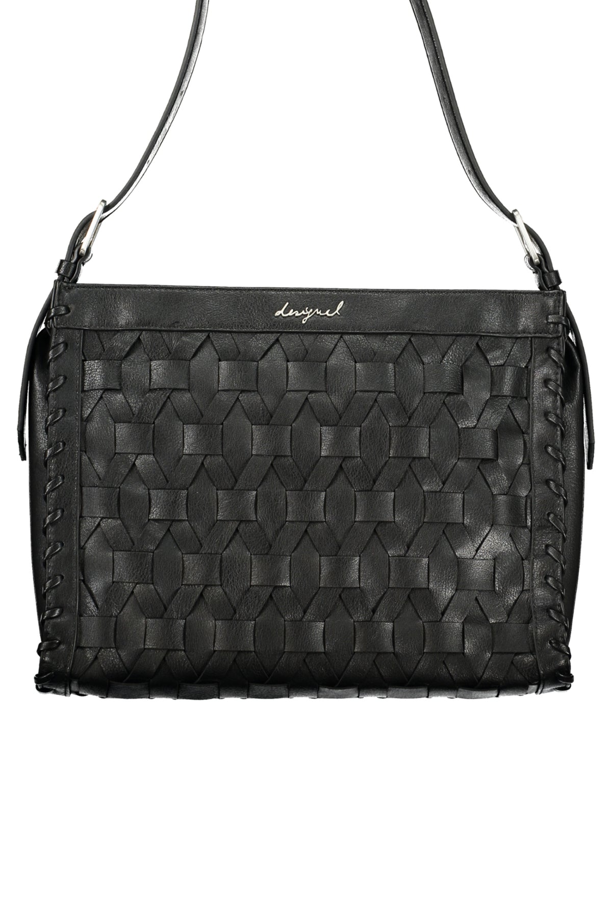 BOLSO BUXTON NEGRO DE ARGÓN DESIGUAL