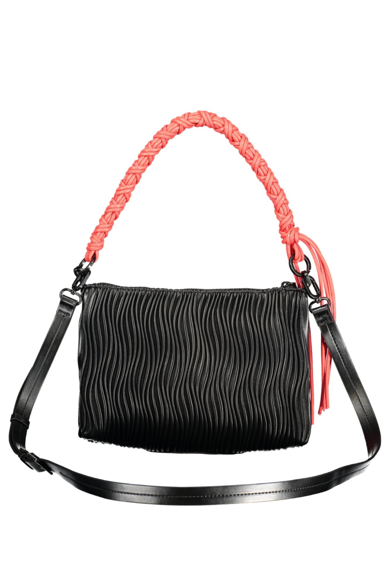 BOLSO WAVERLY CON MEDILLA DE LOGO Y UNA ASA DE HOMBRO DESMONTABLE DESIGUAL