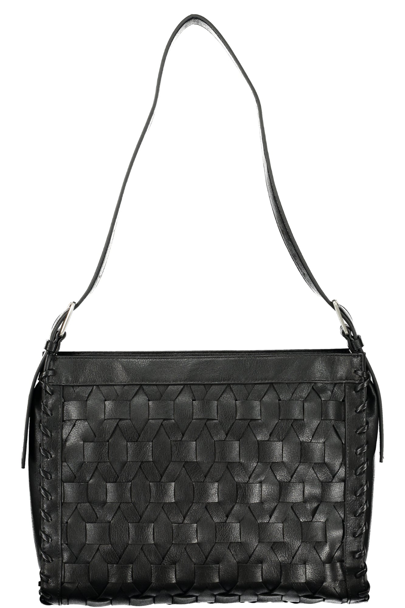 BOLSO BUXTON NEGRO DE ARGÓN DESIGUAL