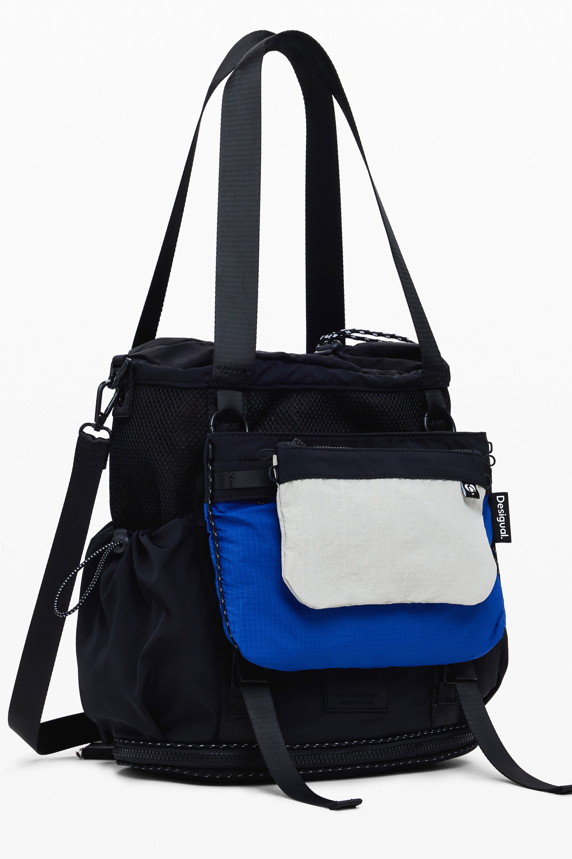 BOLSO TRANSFORMABLE EN MOCHILA DESIGUAL