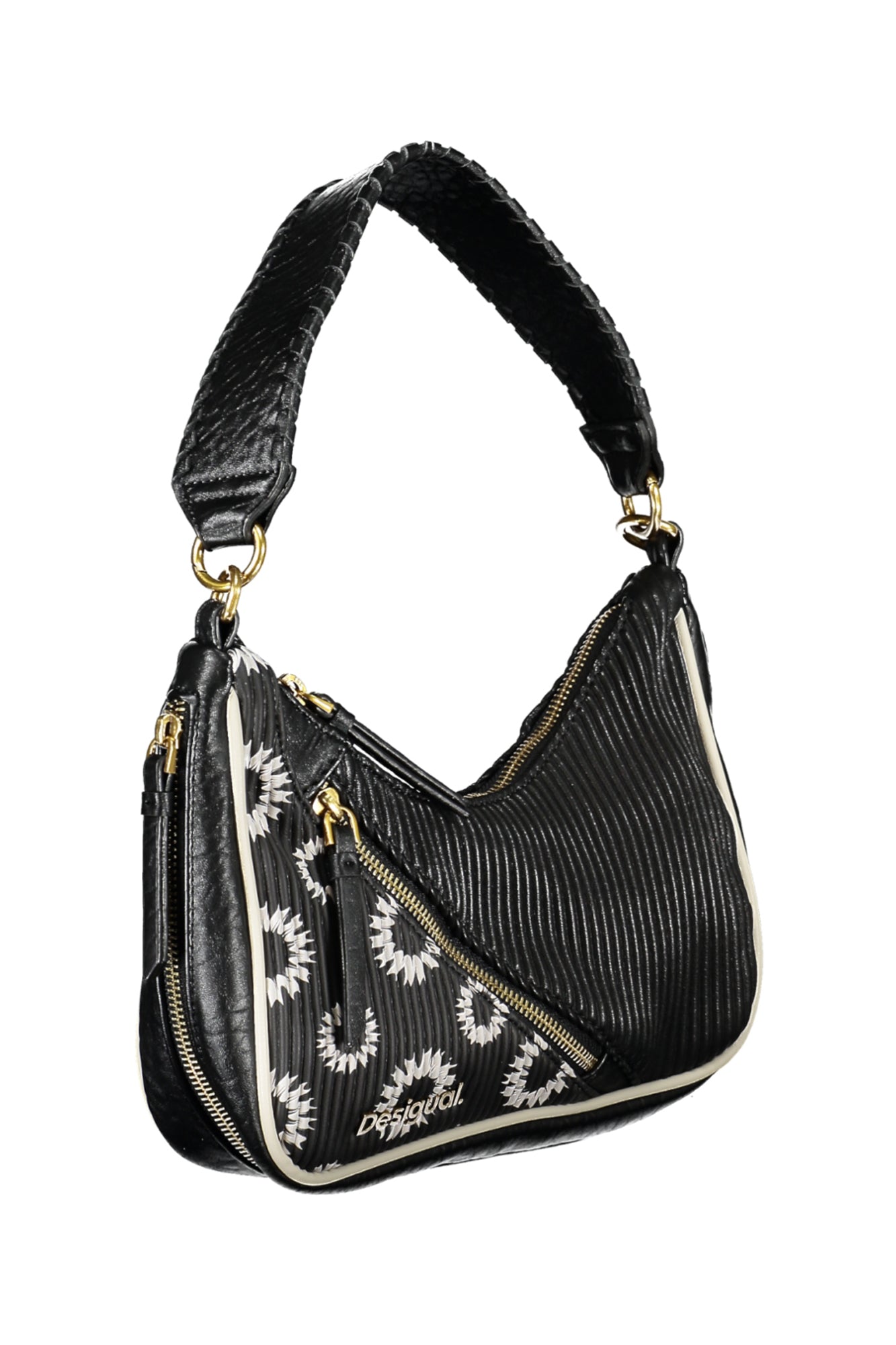 BOLSO CON UNA ASA DE HOMBRO DESMONTABLE DESIGUAL