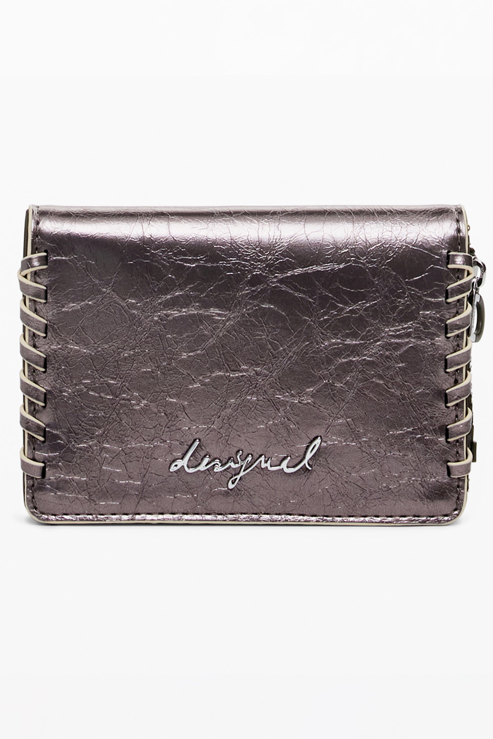 CARTERA CÁPSULA GRETA TINY CON CREMALLERA DESIGUAL